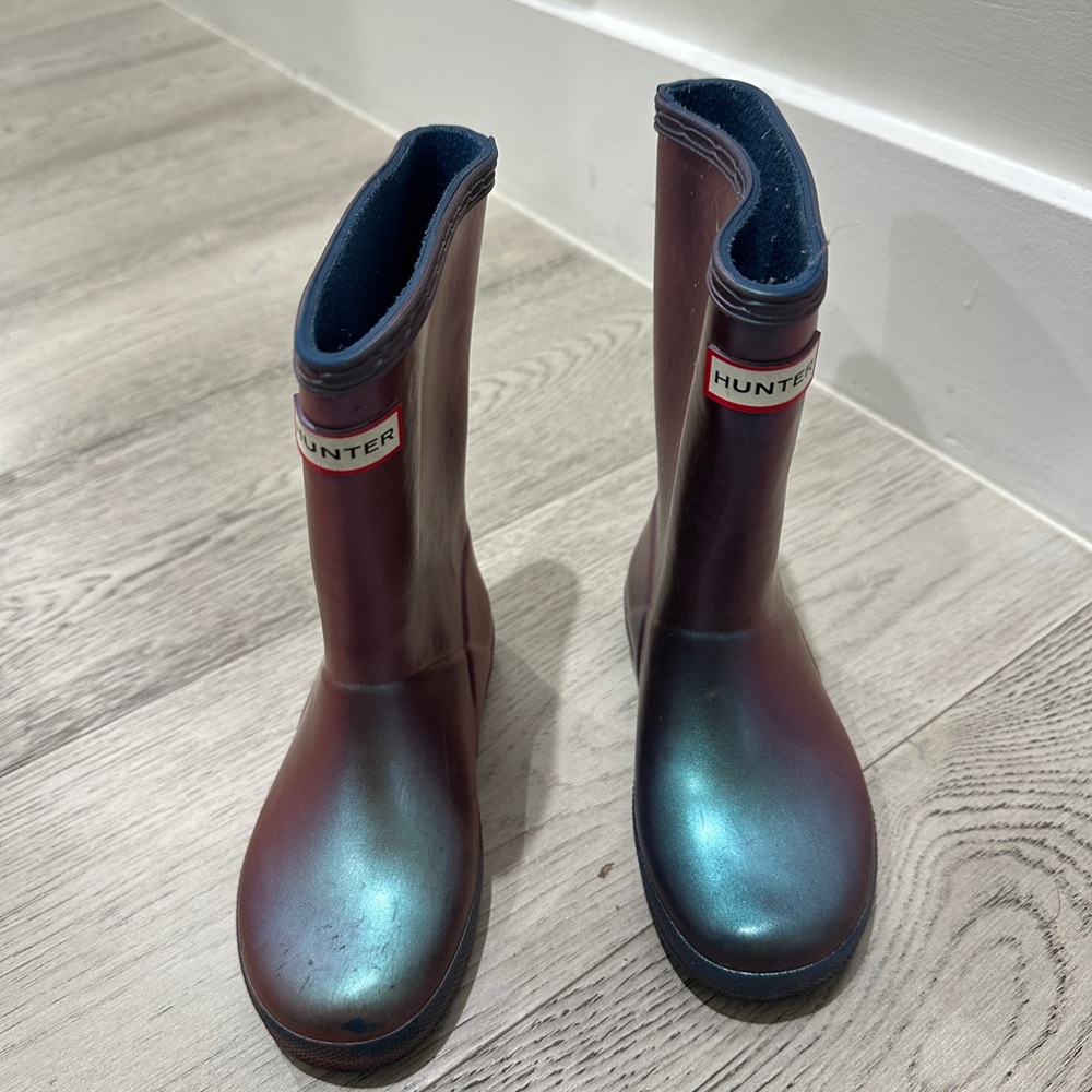 Hunter Metallic Rain Boots